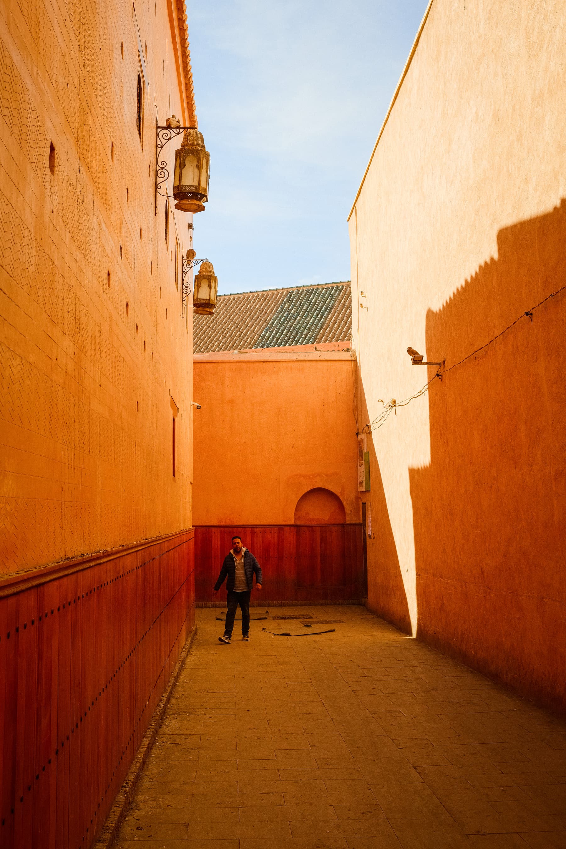 Red City Passage - Fine Art Print